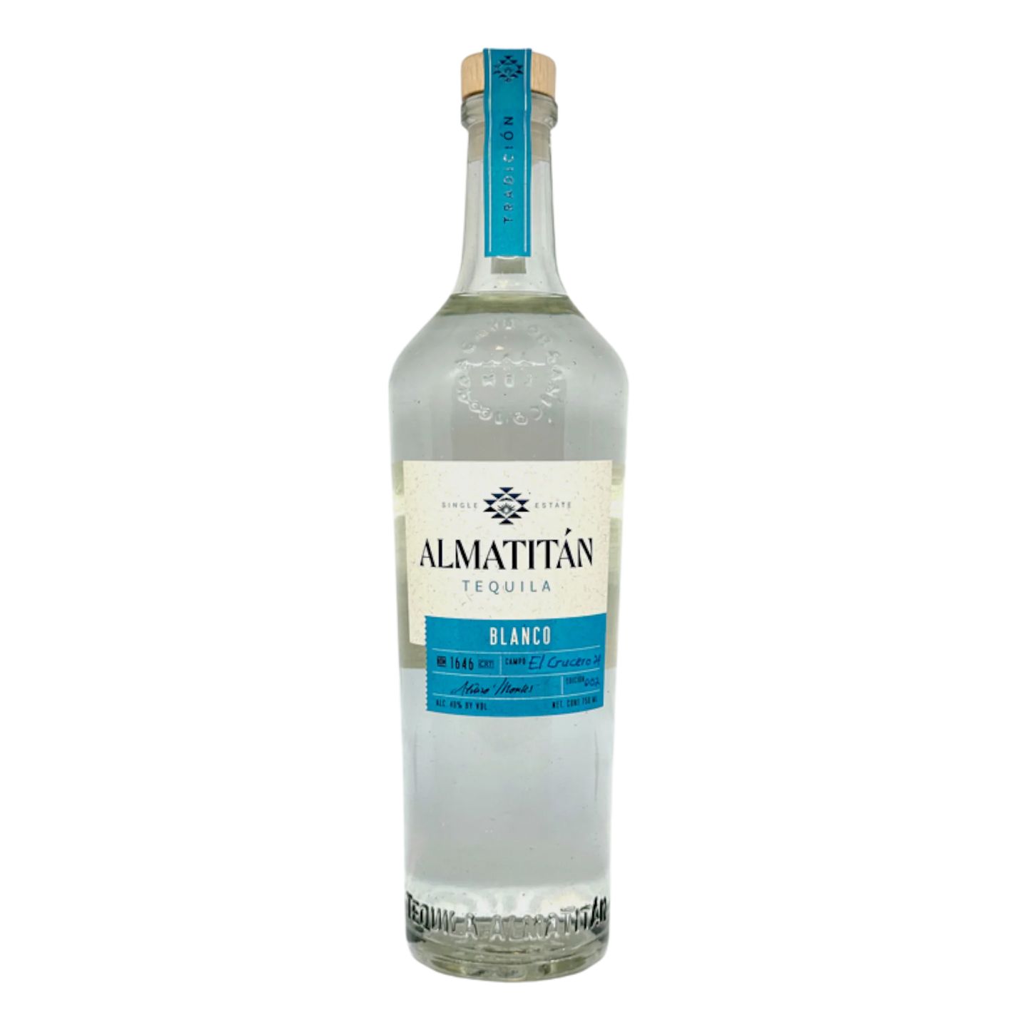 Almatitán Blanco Tequila 750ml - SF Tequila Shop