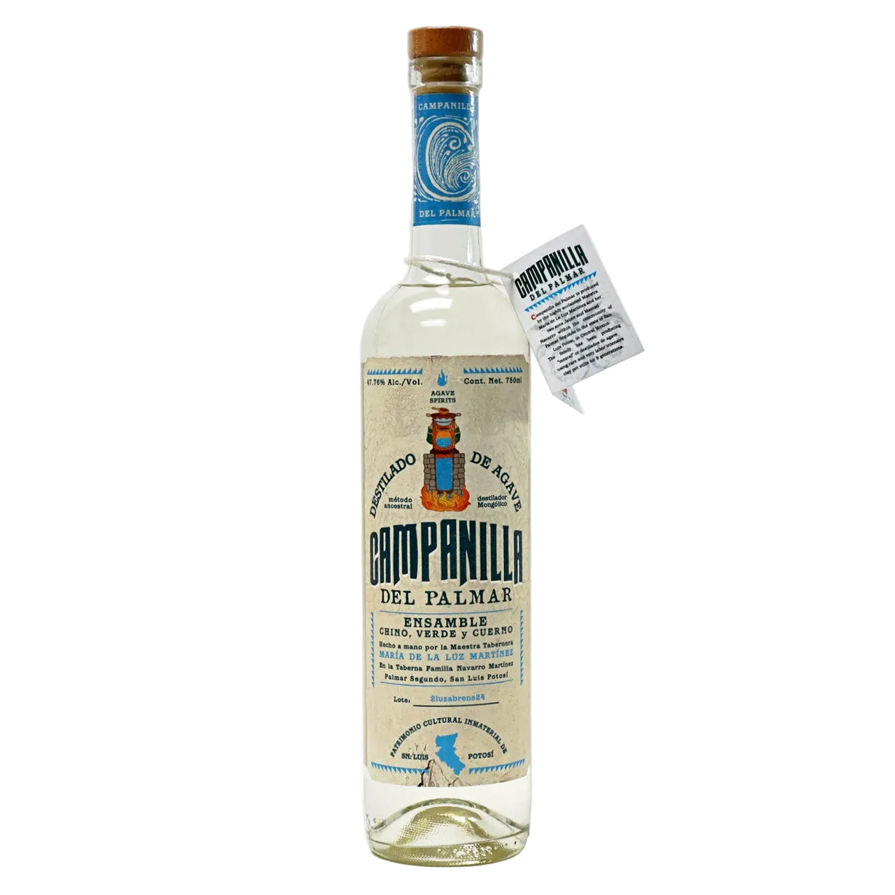 Campanilla Maguey Verde-Quiotero - Maria De La Luz Martinez 750ml - SF Tequila Shop