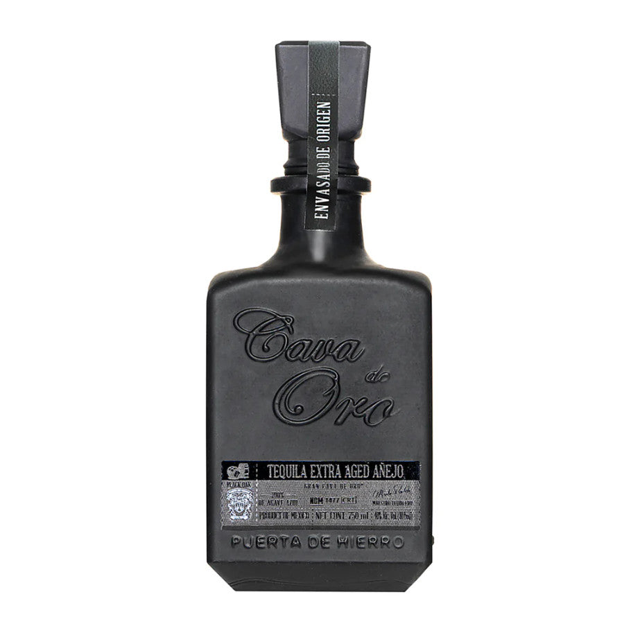 Cava de Oro Extra Aged Añejo (Black) Tequila 750ML - SF Tequila Shop