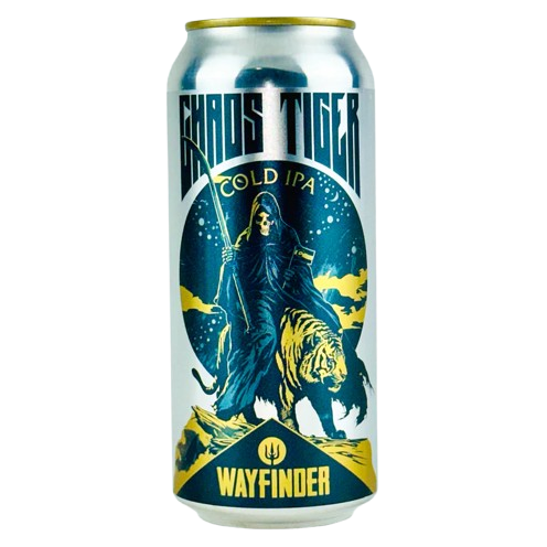Chaos Tiger Cold IPA by Wayfinder 16oz - SF Tequila Shop