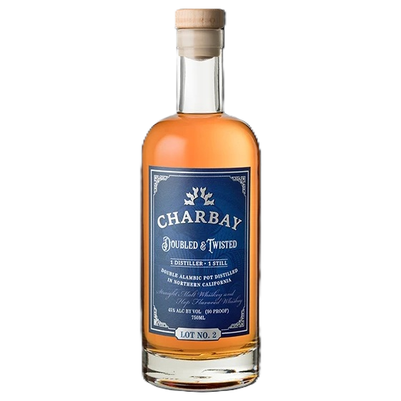 Charbay Doubled & Twisted Blend of Hop Flavored Whiskey & American Single Malt 750ml - SF Tequila Shop