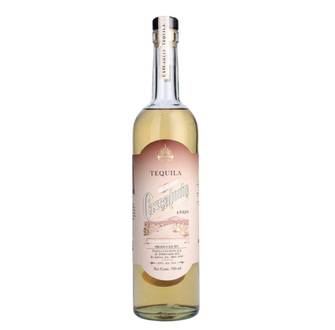 Tequila Cascahuín Añejo 44% (LIMIT 1) 750ML
