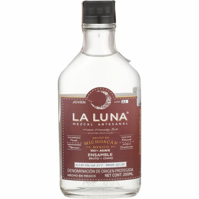 La Luna Ensamble Bruto & Chino 200ml Flask - SF Tequila Sop