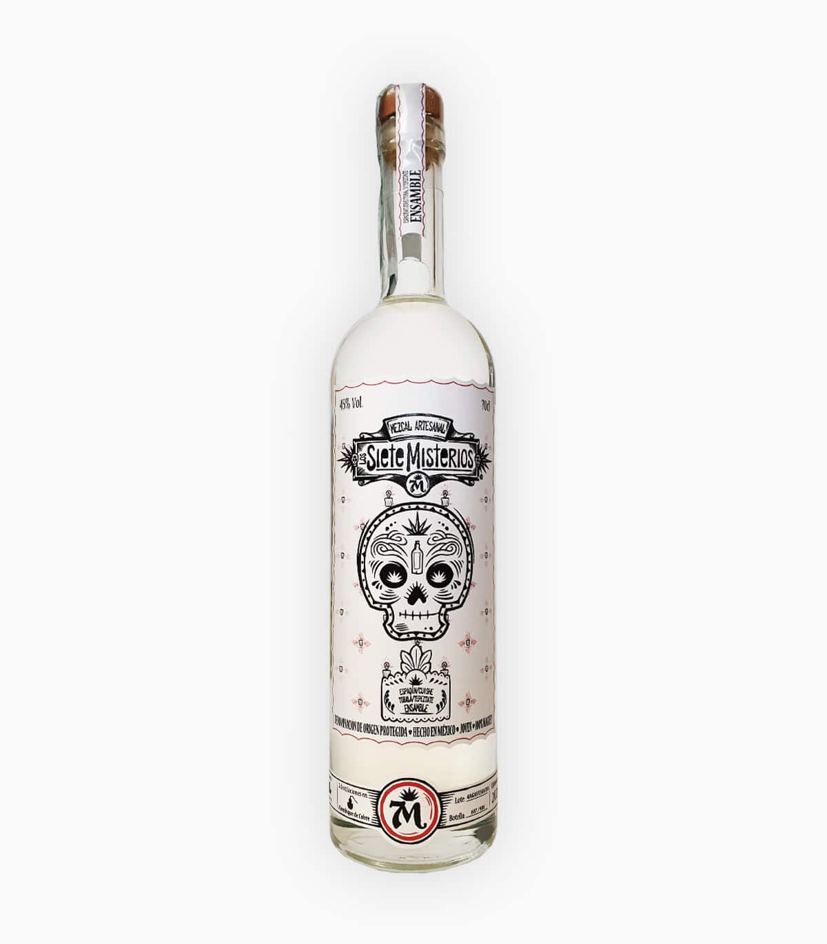 Siete Misterios Mezcal Espadin Tobala Cuishe Tepeztate Ensamble 750ML - SF Tequila Shop
