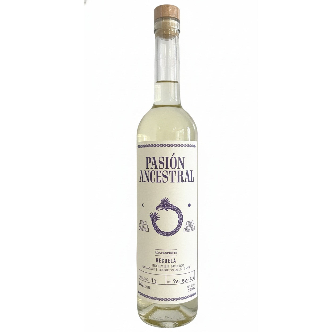 Pasión Ancestral Becuela (Marmorata) 750ml – San Francisco Tequila