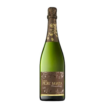 Pere Mata L’Ensamblatge Gran Reserva Brut Nature Vintage Cava 2016 750ml - SF Tequila Shop