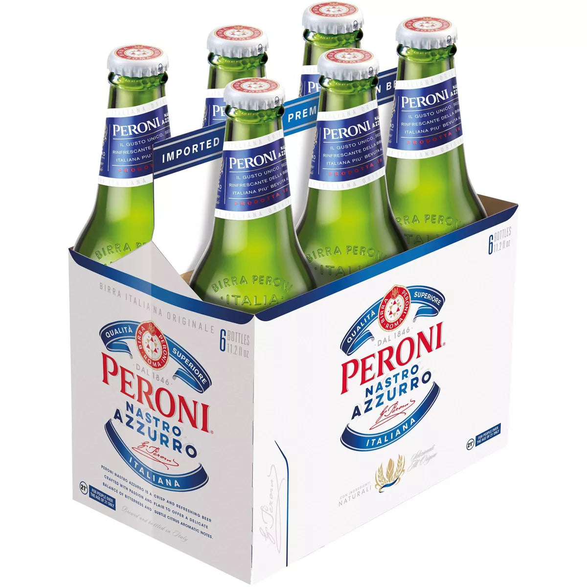 Peroni outlet Nasto Azzuro Beer Glasses