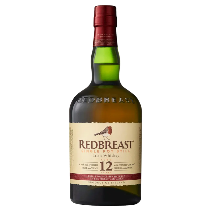 Redbreast 12-Year-Old Irish Whiskey 750ml - SF Tequila Shop
