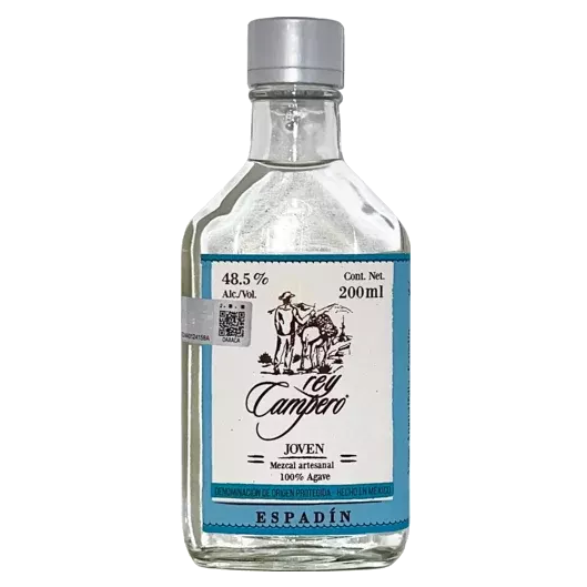 Rey Campero Espadin Artesanal Mezcal 200ml - SF Tequila Shop