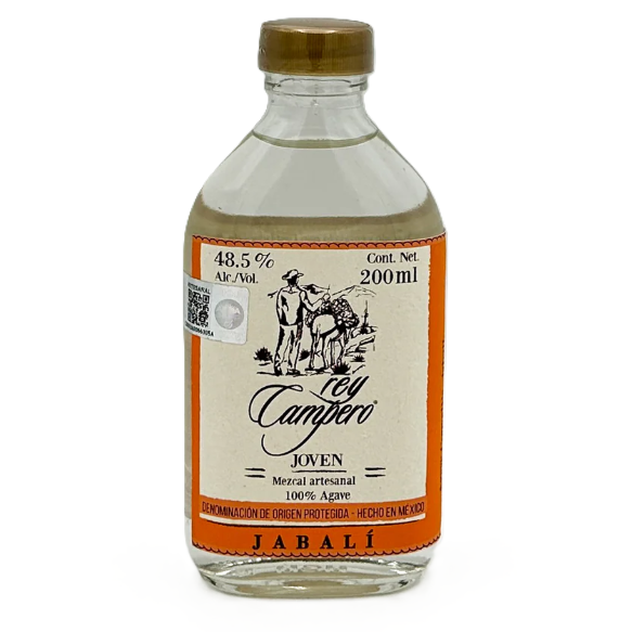Rey Campero Jabalí Artesanal Mezcal 200ml - SF Tequila Shop