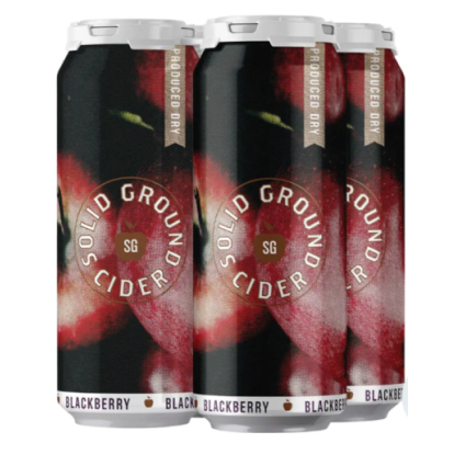 Solid Ground Blackberry Cider 19z - SF Tequila Shop
