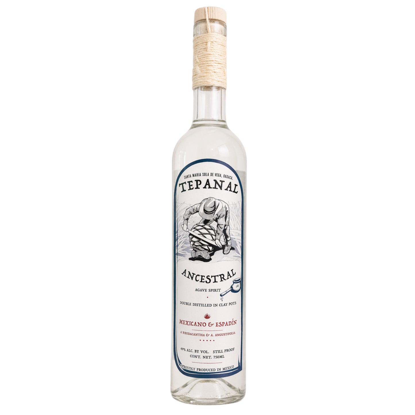 Tepanal Ancestral Mexicano & Espadín Ensamble Agave Spirit 750ml - SF Tequila Shop