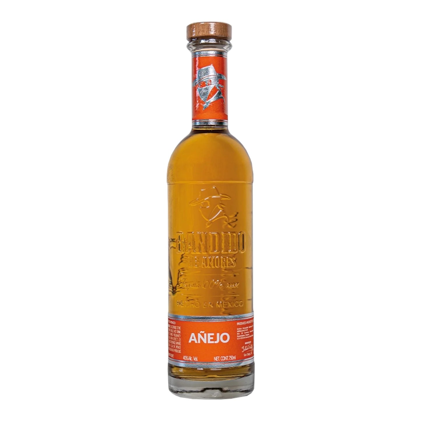 Tequila Bandido De Amores Anejo 750ML - SF Tequila Shop