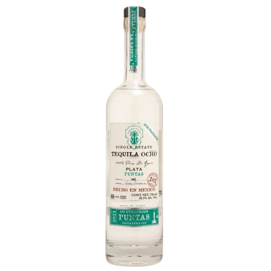 Tequila Ocho Plata (2021) Puntas 750ML - SF Tequila Shop