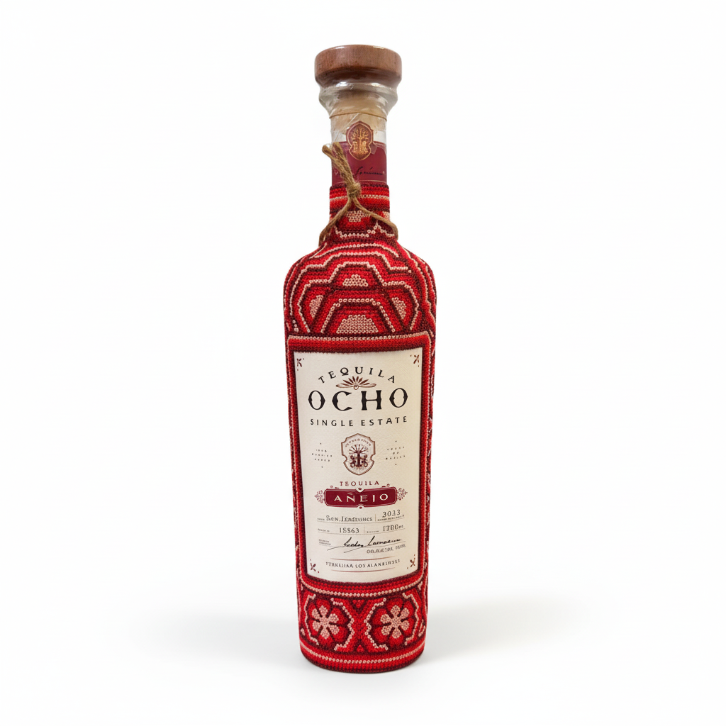 Tequila Ocho (Añejo) Arte Huichol Series 750ML - SF Tequila Shop