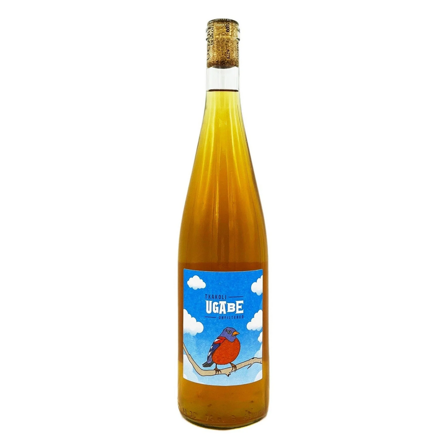 Bodega Ugabe Unfiltered Txakoli Bizkaiko Txakolina 2024 750ml - SF Tequila Shop