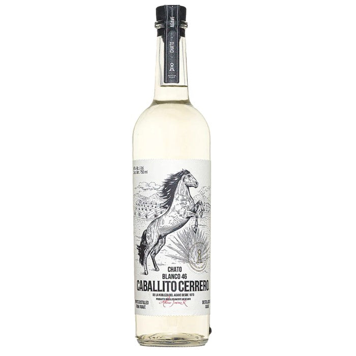 Caballito Cerrero Chato Blanco 46 750ML - SF Tequila Shop