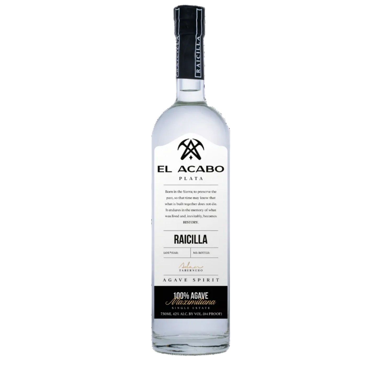 El Acabo Plata Raicilla 750ML