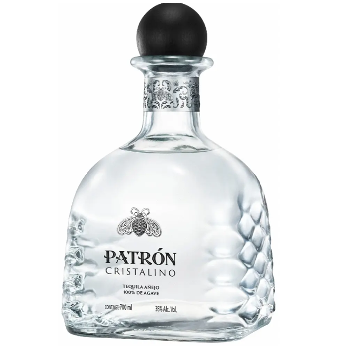 Patrón Cristalino Añejo Tequila 375ml - SF Tequila Shop