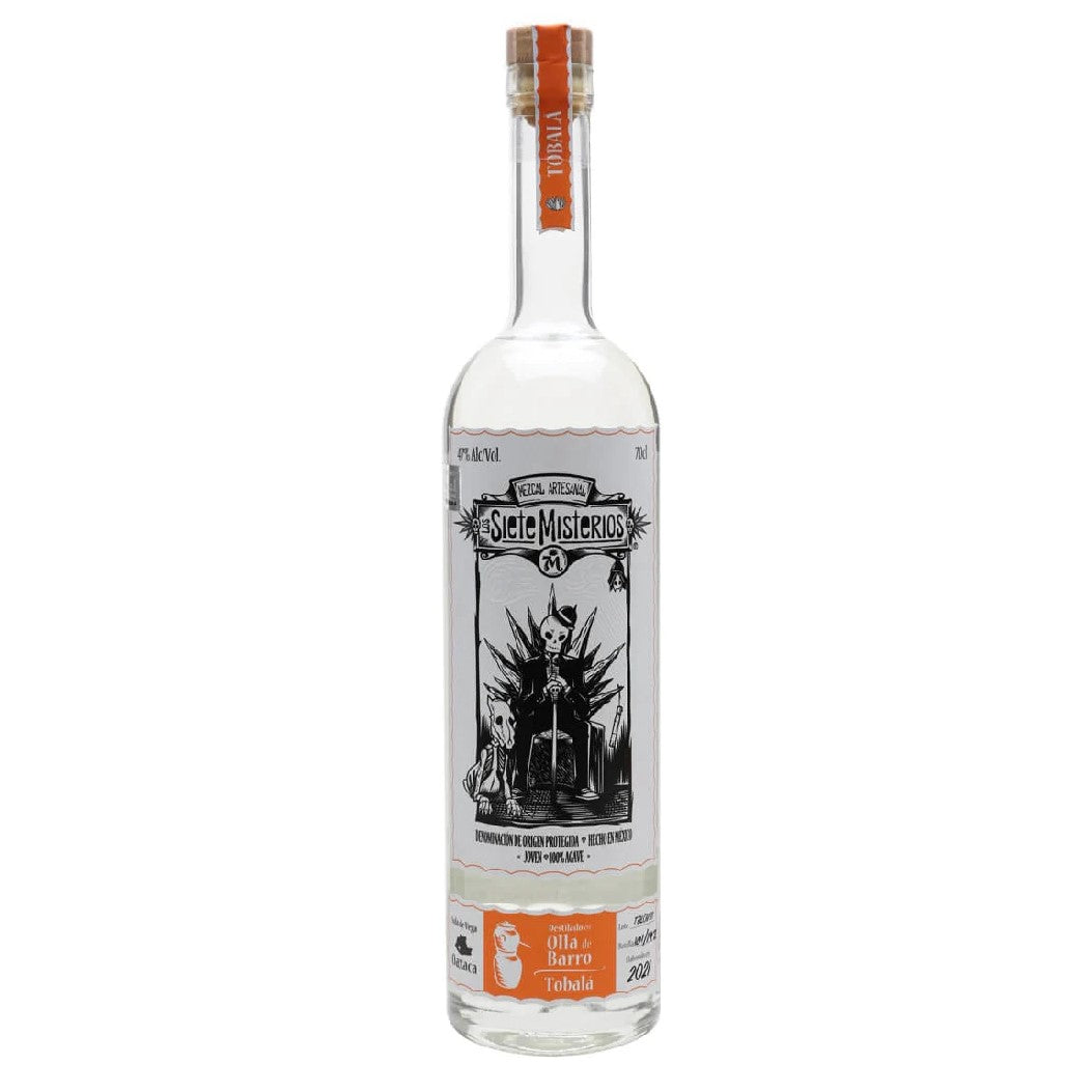 Los Siete Misterios Ancestral (Dest. en Olla de Barro) TOBALA Mezcal 750ml
