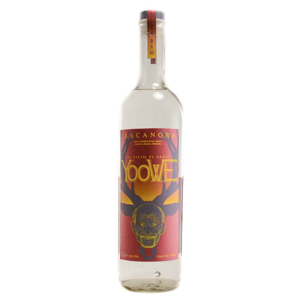 Yoowe Bacanora 750ml - SF Tequila Shop