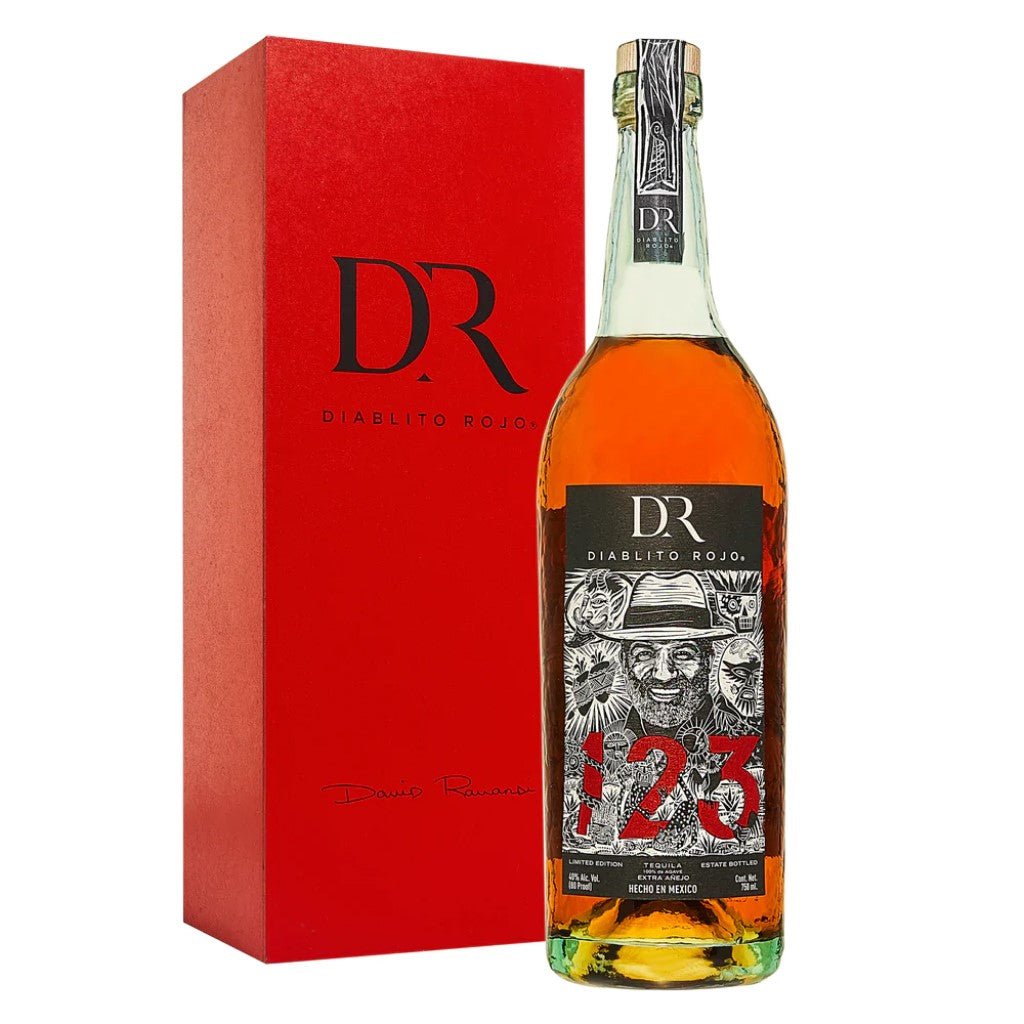 123 Organic Tequila Diablito Rojo Extra Añejo 750ML - San Francisco Tequila Shop