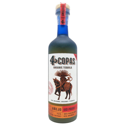 4 Copas Añejo 110 Proof 750ML - San Francisco Tequila Shop