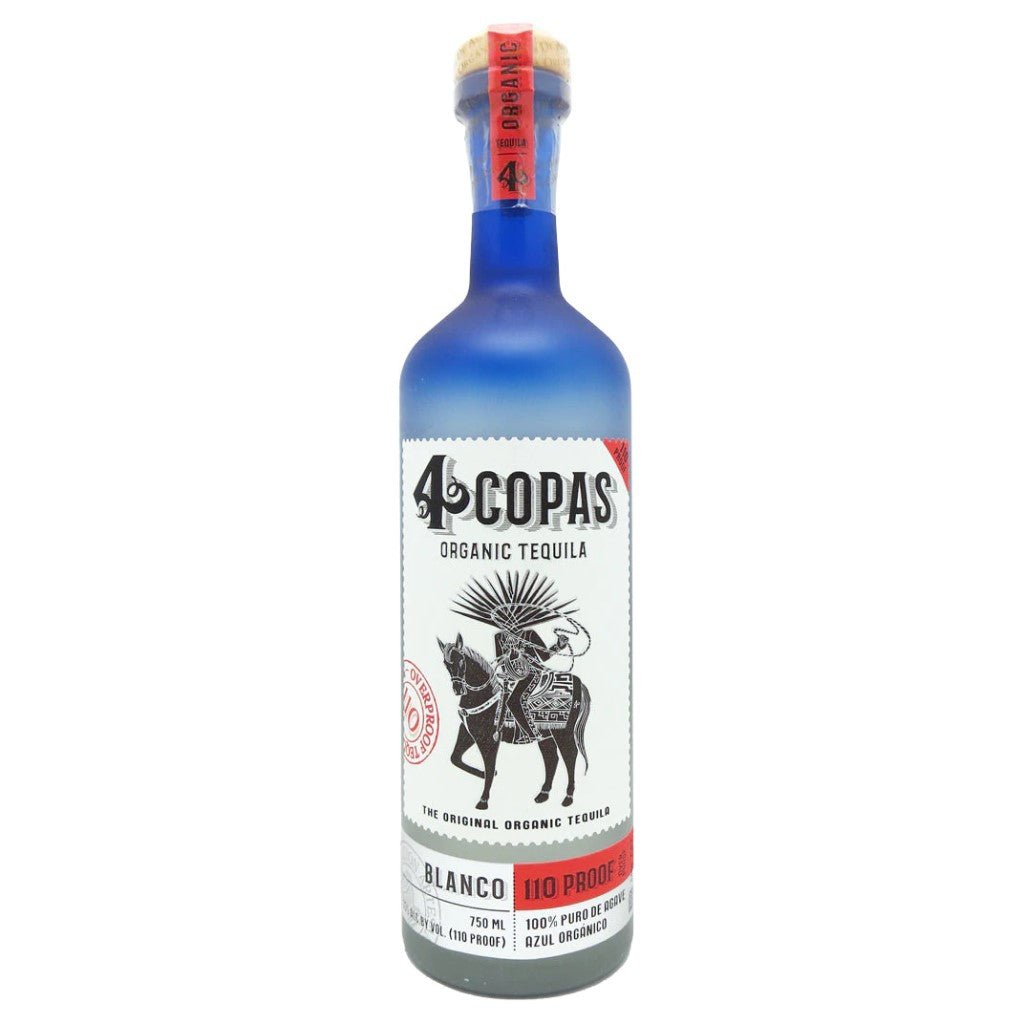 4 Copas Blanco Tequila 110 Poof 750ml - San Francisco Tequila Shop