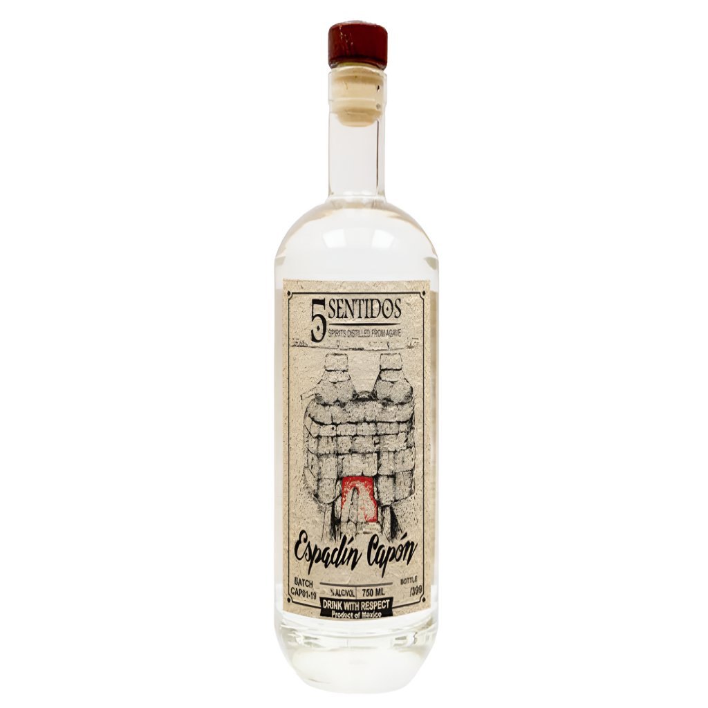 5 Sentidos Espadín Capón Agave Spirit 750ml - San Francisco Tequila Shop