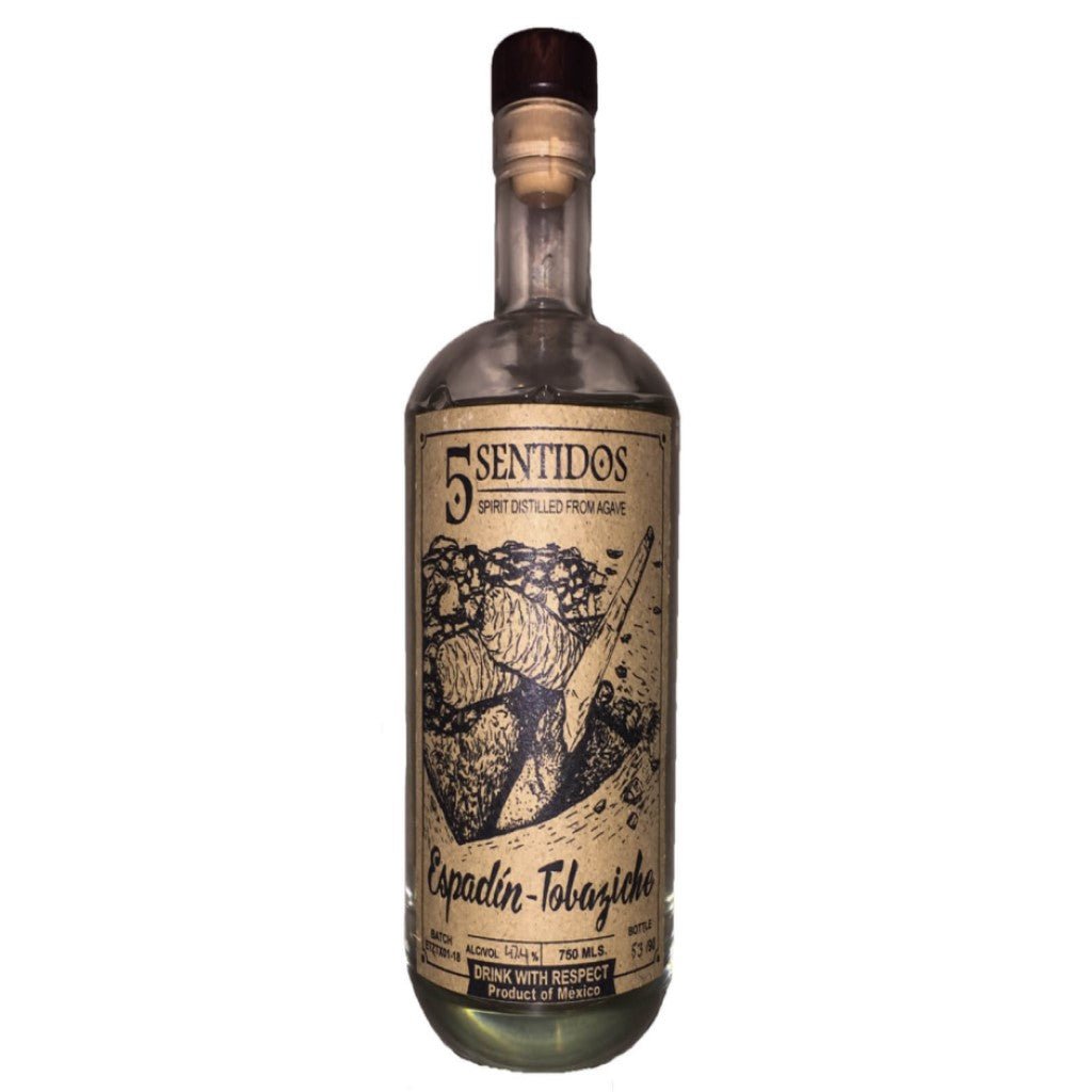 5 Sentidos Espadín-Tobaziche Agave Spirit 750ml - San Francisco Tequila Shop