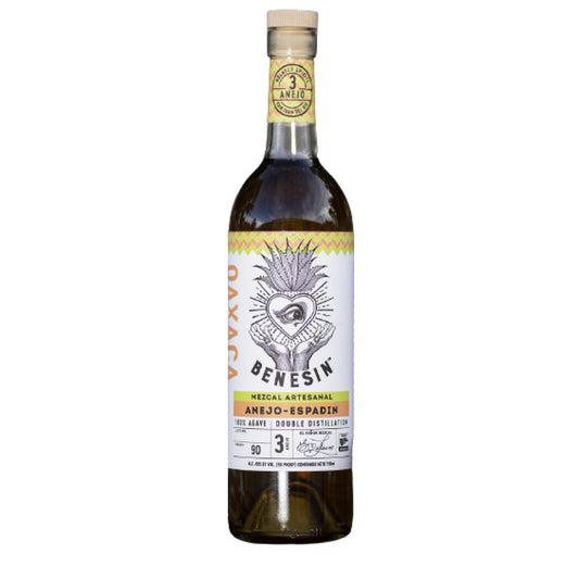 Benesin Añejo-Espadín Artesanal Mezcal 750ML - San Francisco Tequila Shop