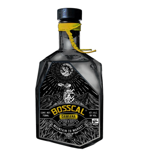 BOSSCAL Mezcal Damiana 750ML - San Francisco Tequila Shop
