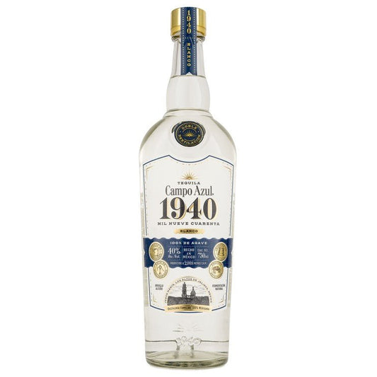 Campo Azul 1940 Blanco 750ml - San Francisco Tequila Shop