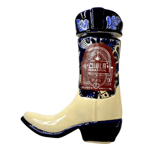 Chula Parranda Tequila Añejo Ceramic Boot 750ml - San Francisco Tequila Shop