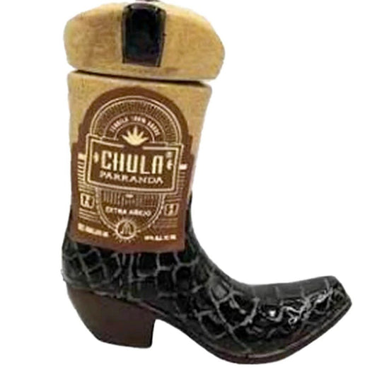 Chula Parranda Tequila Extra Añejo Ceramic Boot 750ml - San Francisco Tequila Shop