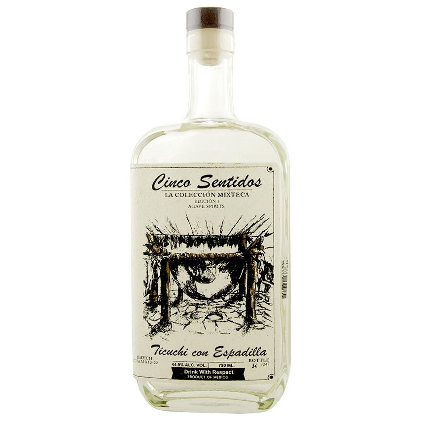 Cinco Sentidos Ticuchi con Espadilla 750ml - San Francisco Tequila Shop