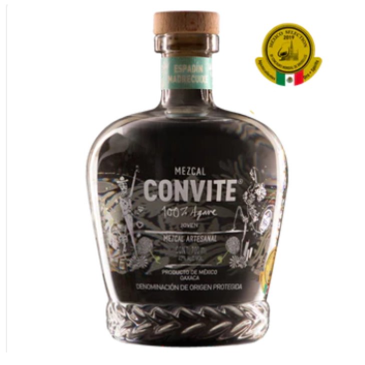 Convite Mezcal Ensamble Espadín-Madrecuishe 700ML - San Francisco Tequila Shop