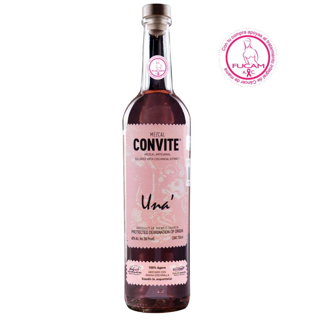 Convite Mezcal Espadín UNA' 750ML (IS) - San Francisco Tequila Shop