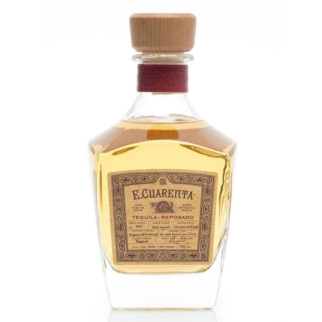 E Cuerenta Reposado 750ML - San Francisco Tequila Shop
