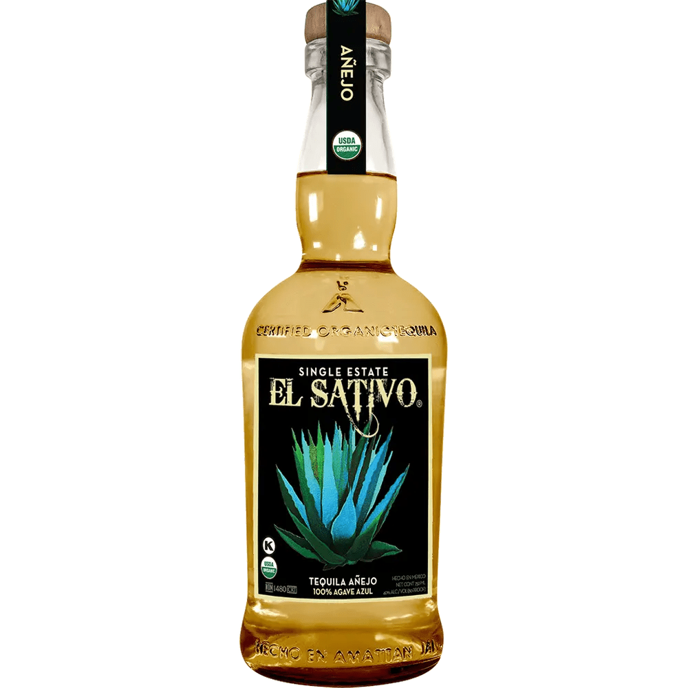 El Sativo Single Estate Tequila Añejo 750ML - San Francisco Tequila Shop