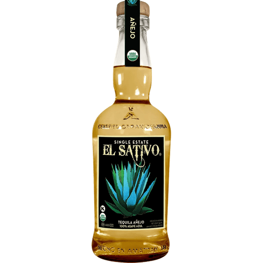 El Sativo Single Estate Tequila Añejo 750ML - San Francisco Tequila Shop