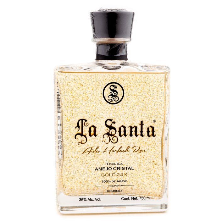 http://sftequilashop.com/cdn/shop/products/la-santa-tequila-anejo-cristal-24k-750-ml-831927.jpg?v=1696906001