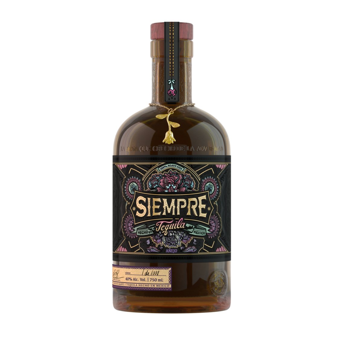 Siempre Tequila Añejo 750ml - San Francisco Tequila Shop