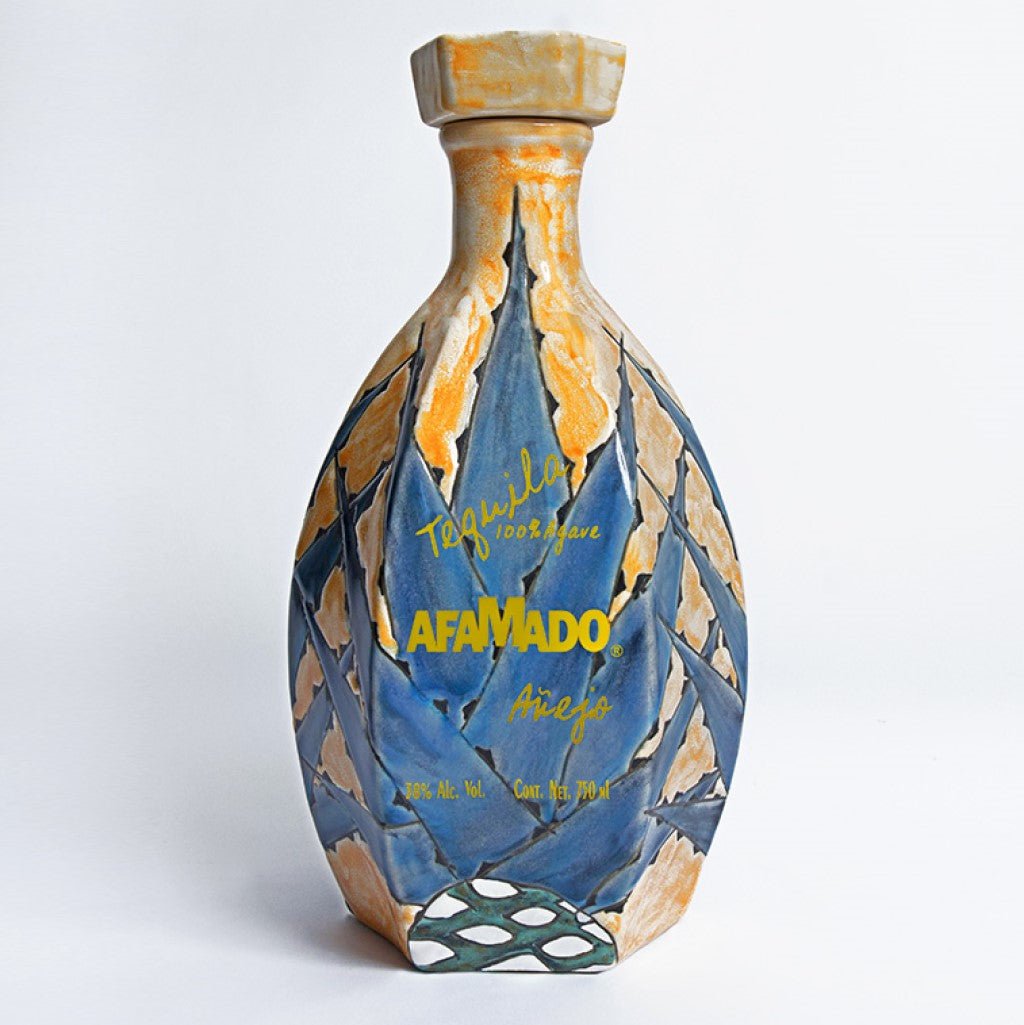 Tequila Afamado Ceramics Craft Añejo 750ml - San Francisco Tequila Shop