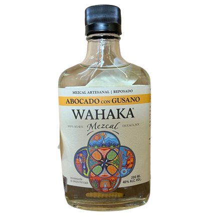 Wahaka Mezcal Abocado con Gusano 200ml - San Francisco Tequila Shop