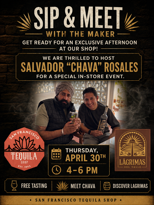 Tequila Lágrimas del Valle Tasting w/Chava