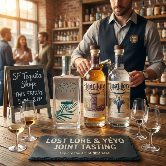 Lost Lore & Yéyo Tequila Tasting: SFTequila Shop