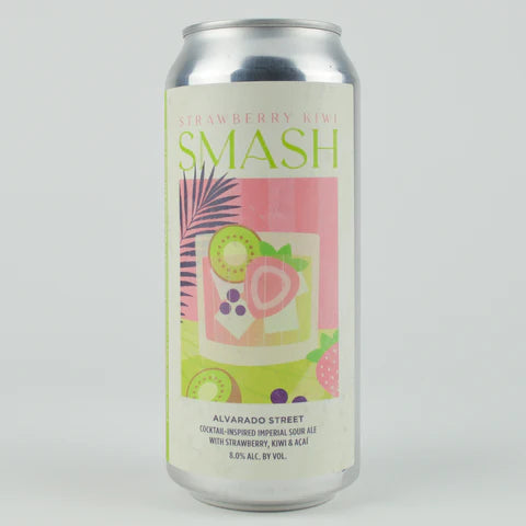 Strawberry Kiwi Smash by Alvarado Street Brewery 16 oz - SF Tequila Shop