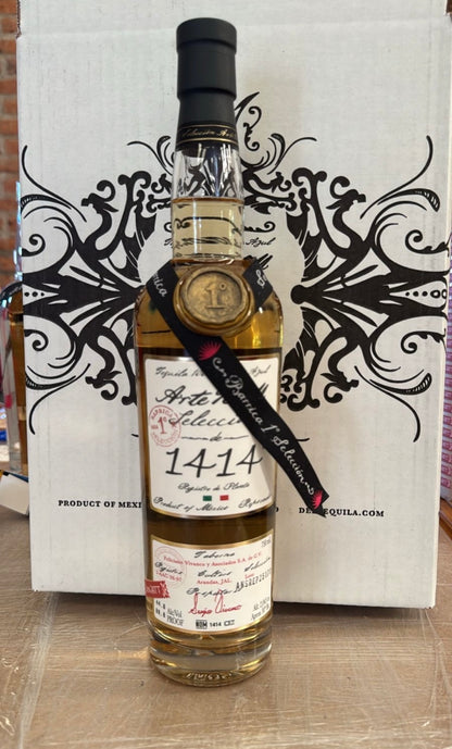 ArteNOM Barrica 1era Selección 1414 (89.6 proof) Private Barrel “Don Jatt” Tequila Reposado 750ML