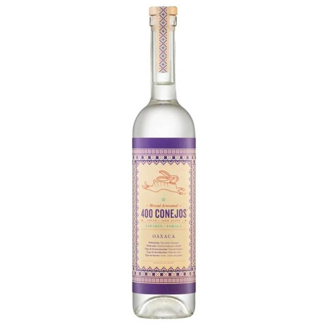 400 Conejos Espadín Tobalá 750ML - SF Tequila Shop